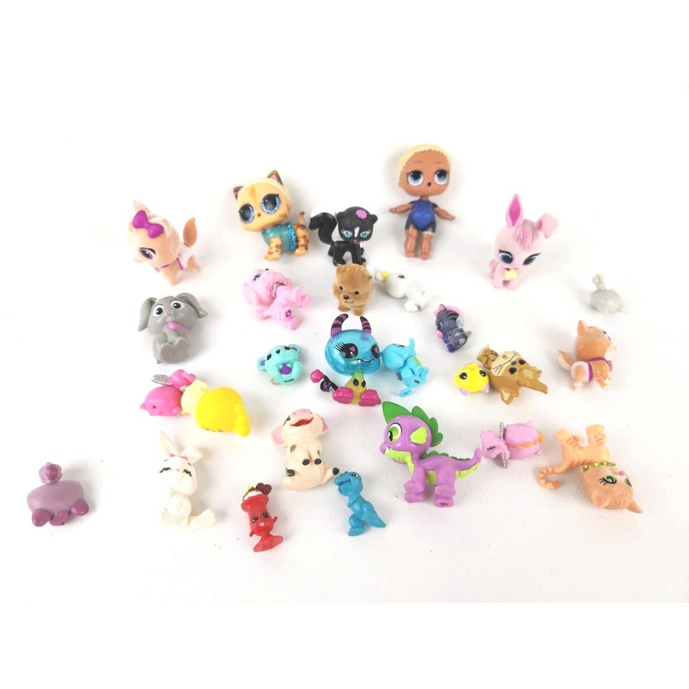 Mixed Lot‎ Bratz Pets Lil' Angelz MGA Figures Littlest Pet Shop & Surprise Doll